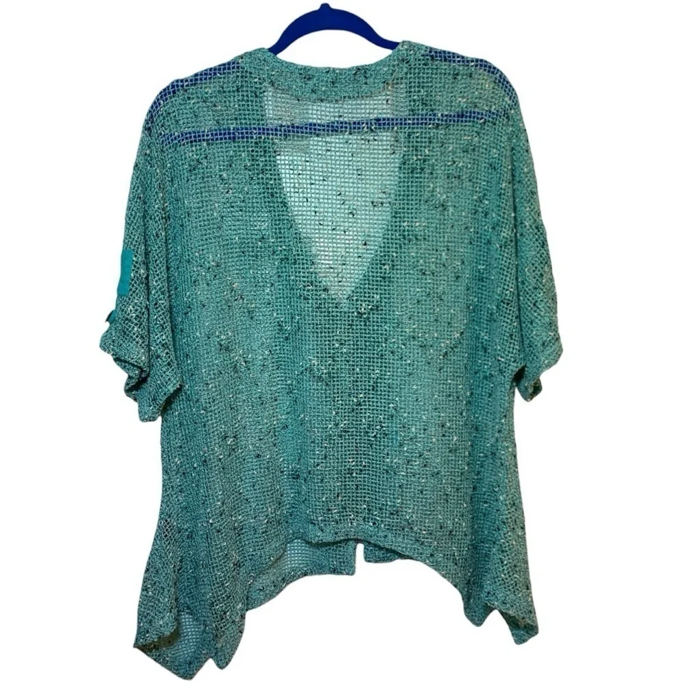 🏝️ 🐠Beachy Tropical Women’s Kaktus Layering Jacket, Sz L, Pre-owned 🐚 ☀️ - Picture 3 of 9